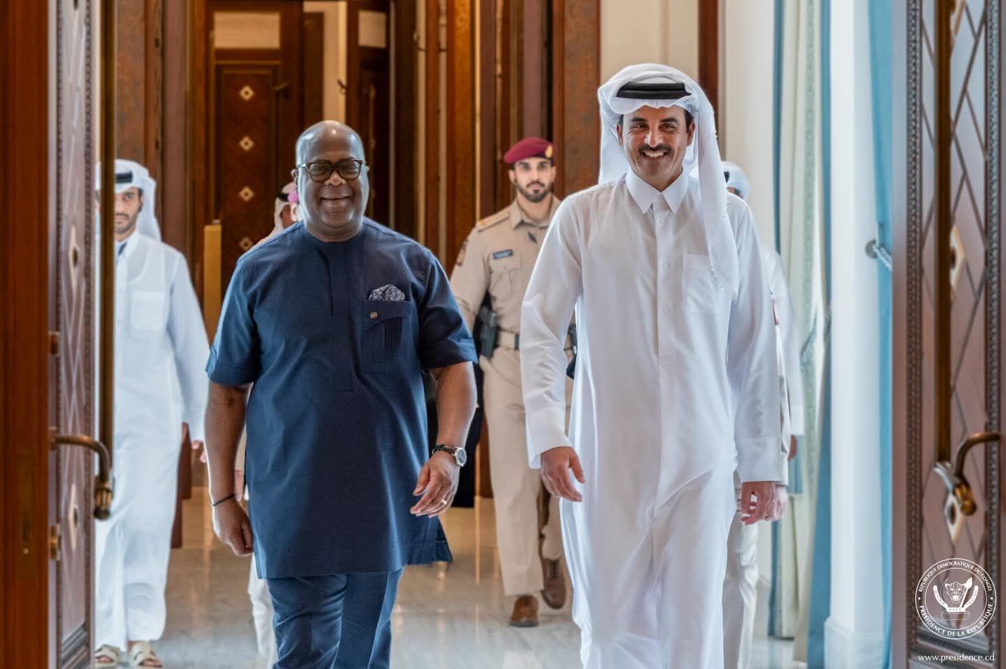 FÉLIX TSHISEKEDI AU QATAR