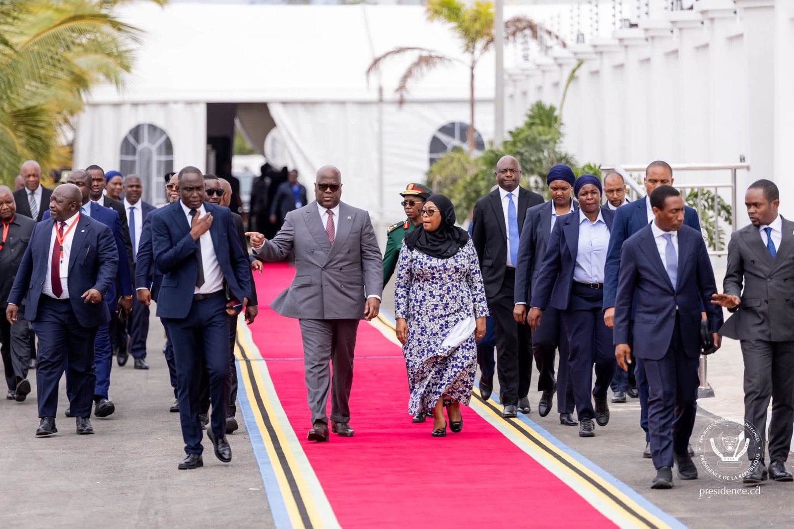 TÊTE-À-TÊTE ENTRE LE PRÉSIDENT FÉLIX TSHISEKEDI ET SON HOMOLOGUE DR SAMIA SULUHU HASSAN : LA RDC ET LA TANZANIE RENFORCENT LEUR COOPÉRATION ÉCONOMIQUE ET SÉCURITAIRE