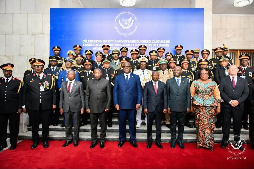 Dix ans du CHESD : Tshisekedi dévoile la doctrine de défense globale